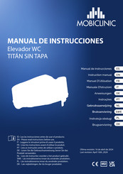 Mobiclinic Elevador WC Instruction Manual