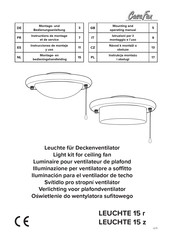 CasaFan LEUCHTE 6 Mounting And Operating Manual