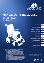 Mobiclinic Piramide Instruction Manual