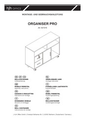 HJH office ORGANISER PRO 821016 Assembly Instructions Manual