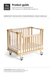 Community Playthings Community Evacuation Crib G307 Product Manual