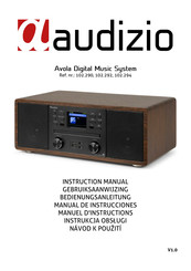 Audizio Avola Instruction Manual