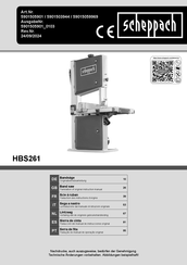 Scheppach 59015059969 Translation Of Original Instruction Manual