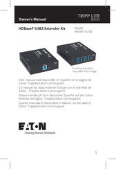 Eaton TRIPP LITE BHDBT3-USB Owner's Manual