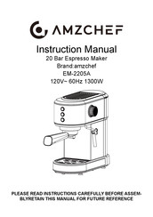 amzchef EM-2205A Instruction Manual