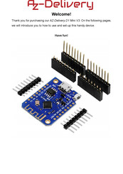 AZ-Delivery D1 Mini V3 Manual