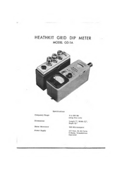 Heathkit GD-1A Assembly And Use