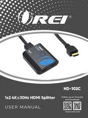 REI HD-102C User Manual