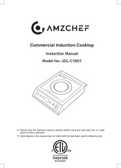amzchef JDL-C18D1 Instruction Manual