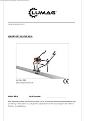 Lumag RB-A Original Operating Instructions