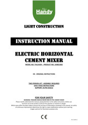 The Handy 193821002 Instruction Manual