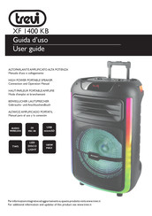 Trevi XF 1400 KB Connection And Operation Manual
