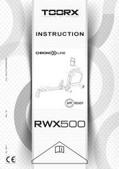 TOORX Chrono Line RWX500 Instructions Manual
