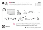 LG 50UM670H0UA Easy Setup Manual