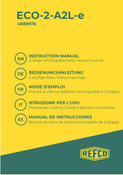 Refco ECO-2-A2L-e Instruction Manual