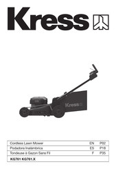Kress KG761 Series Manual