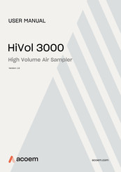 ACOEM HiVol 3000 User Manual