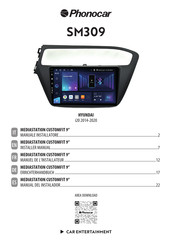 Phonocar SM309 Installer Manual