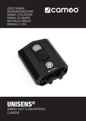 Cameo UNISENS CLUNISENS User Manual