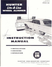 Hunter Lite-A-Line Instruction Manual