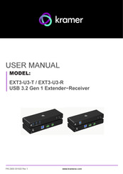 Kramer EXT3-U3-R User Manual