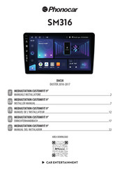 Phonocar SM316 Installer Manual