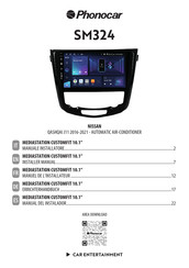 Phonocar SM324 Installer Manual
