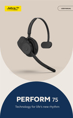 Jabra PERFORM 75 User Manual