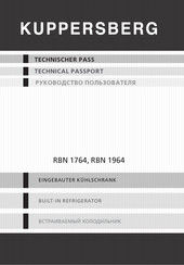 Kuppersberg RBN 1964 Technical Passport