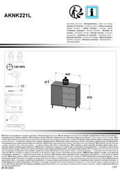 Forte AKNK221L Assembling Instruction