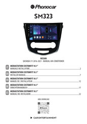 Phonocar SM323 Installer Manual