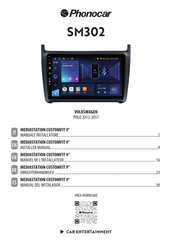 Phonocar SM302 Installer Manual