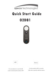 Speco O2DB1 Quick Start Manual