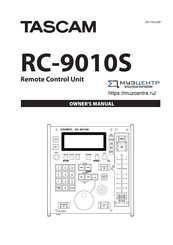 Tascam RC-9010S Owner's Manual