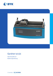 Altana BYK Gardner-scrub Operating Manual
