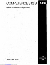 AEG Competence 312 B Instruction Book