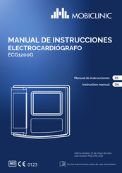 Mobiclinic ECG1200G Instruction Manual