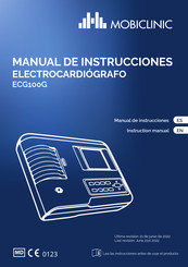 Mobiclinic ECG100G Instruction Manual