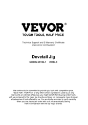 VEVOR 28104-3 Manual
