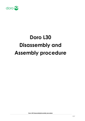 Doro L30 Disassembly And Assembly