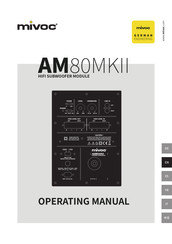 mivoc AM80MKII Operating Manual