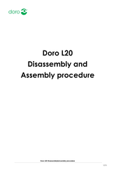 Doro L20 Disassembly And Assembly