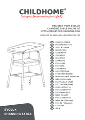 CHILDHOME EVOLUX CHTEVONBL Manual