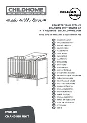 CHILDHOME EVOLUX CHANGING UNIT Manual