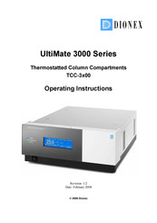 Dionex UltiMate TCC-3200 Operating Instructions Manual