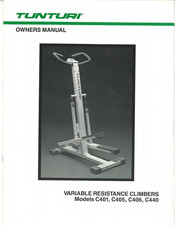 Tunturi C405 Owner's Manual