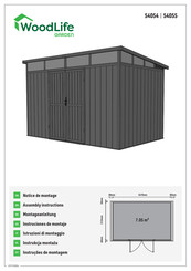 WoodLife Garden 54054 Assembly Instructions Manual
