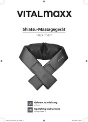 Vitalmaxx 15337 Operating Instructions Manual