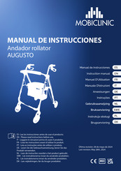 Mobiclinic AUGUSTO Instruction Manual