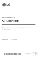 LG STB-6500.AUD Owner's Manual